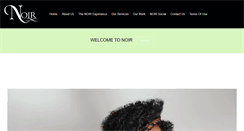 Desktop Screenshot of noirhairsalon.com